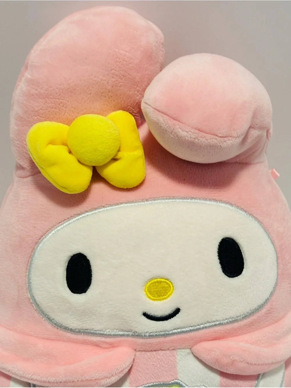 3 for$30 Sanrio My Melody Pink and White Striped Plush Pillow - Picture 8 of 9